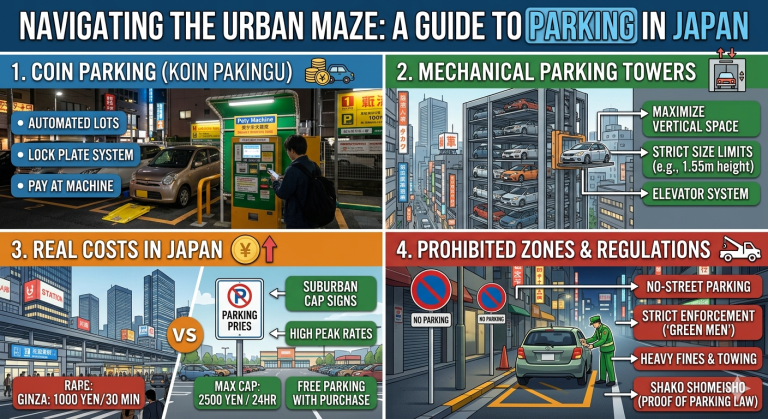 A Guide to Parking in Japan