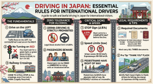 Read more about the article La Driving in Japan: Essential Rules for International Drivers