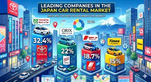 Read more about the article The 4 leading car rental companies in Japan